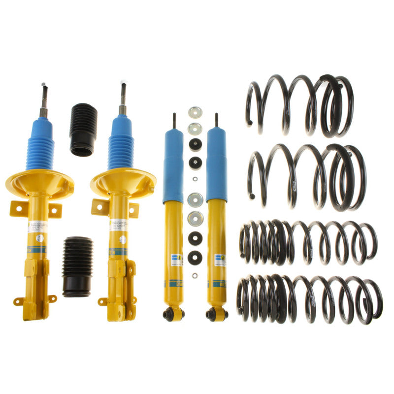 Bilstein B12 (Pro-Kit) 05-10 Ford Mustang Base/GT Front & Rear Suspension Kit Bilstein Shock & Spring Kits  AXOPROS