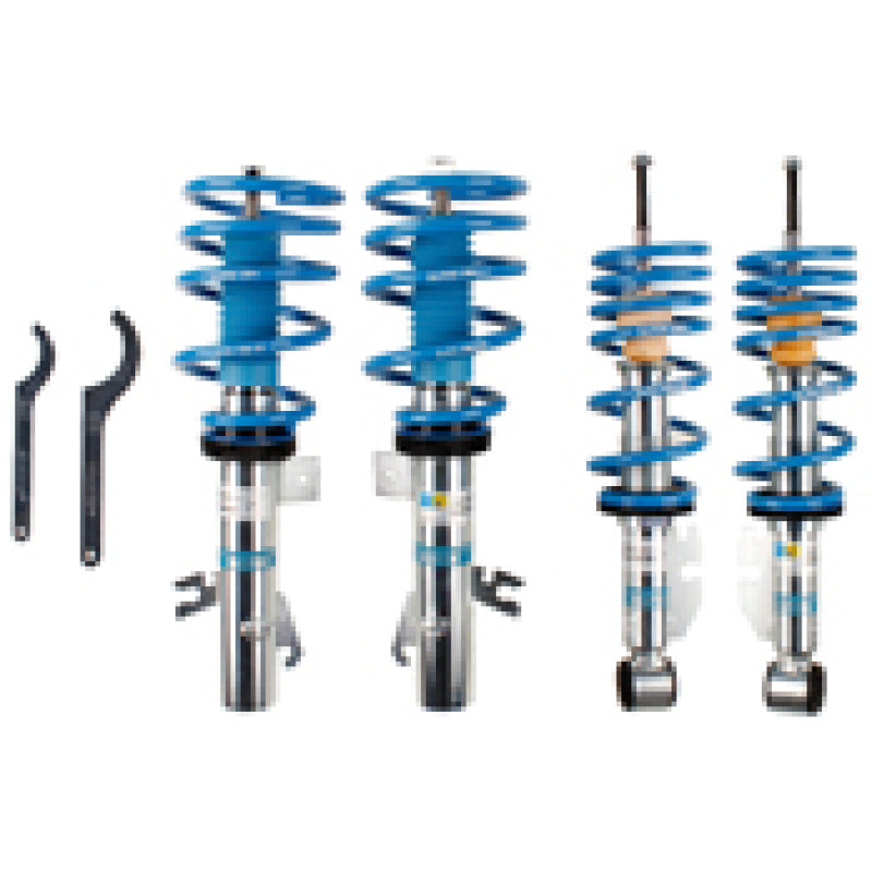 Bilstein B14 2005 Mini Cooper Base Convertible Front and Rear Suspension Kit Bilstein Coilovers AXOPROS