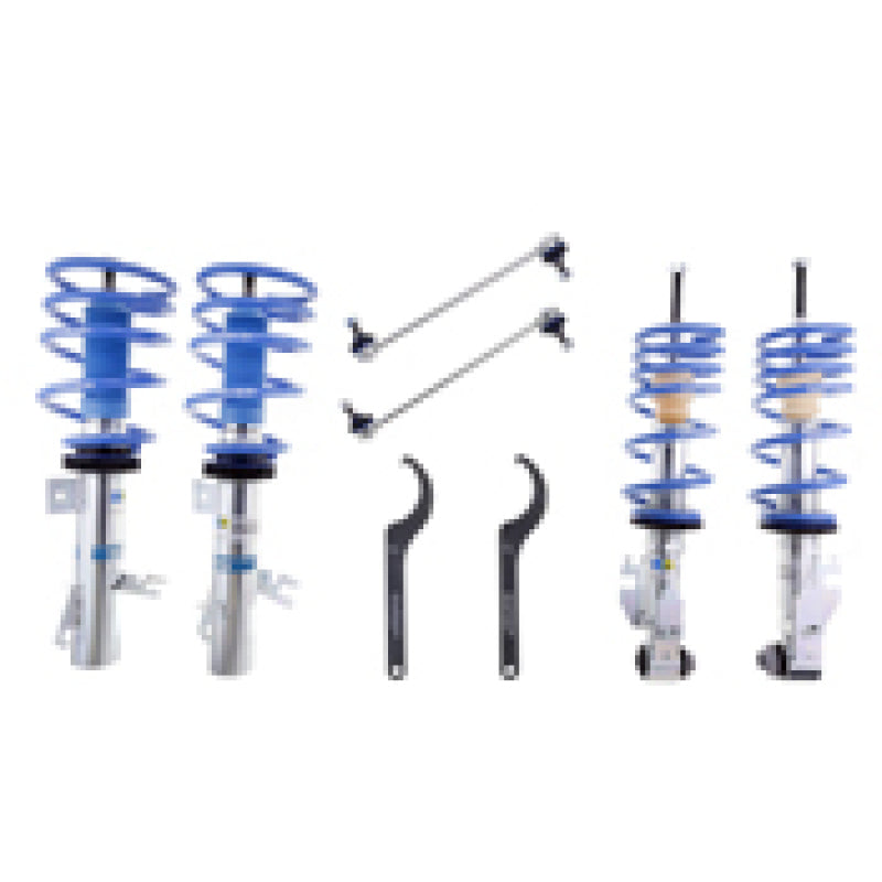 Bilstein B14 2007 Mini Cooper Base Hatchback Front and Rear Suspension Kit Bilstein Coilovers AXOPROS