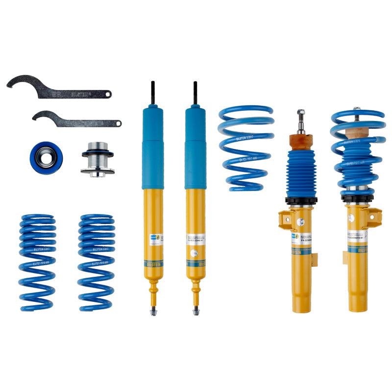Bilstein B14 2012 BMW 328i Base Front and Rear Suspension Kit Bilstein Coilovers AXOPROS