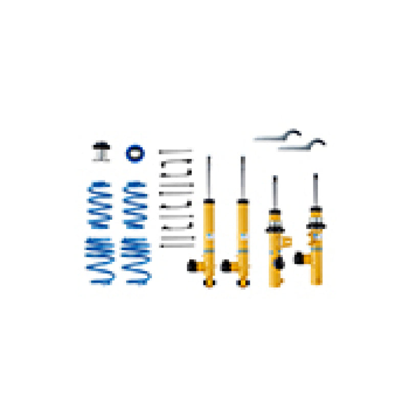 Bilstein B16 (DampTronic) 2021-2015 Volkswagen GTI/2019-2015 Golf R Front and Rear Suspension Kit Bilstein Coilovers AXOPROS
