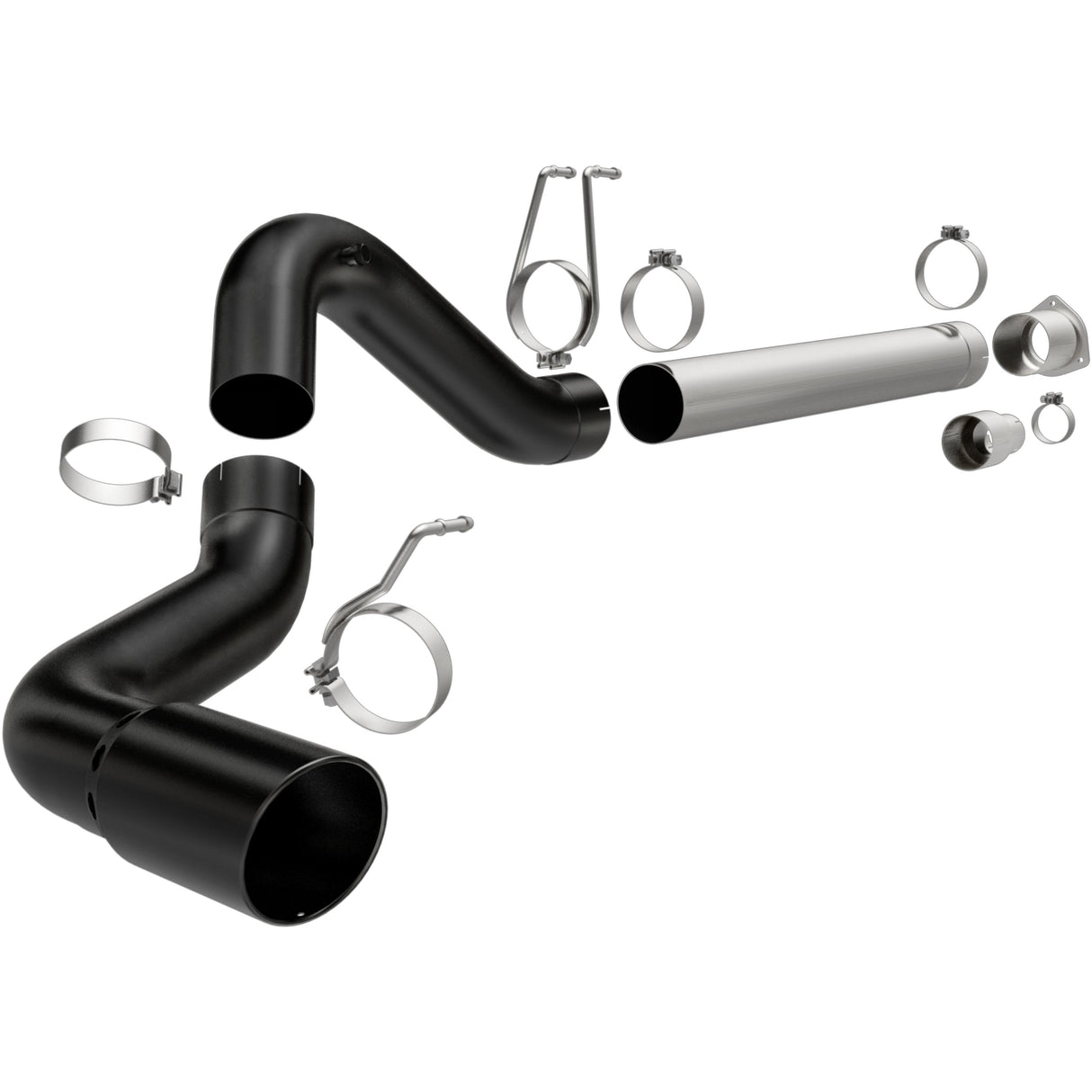 Black DPF Series Diesel 5in. Filter-Back MagnaFlow Exhaust Products Exhaust System Kit AXOPROS