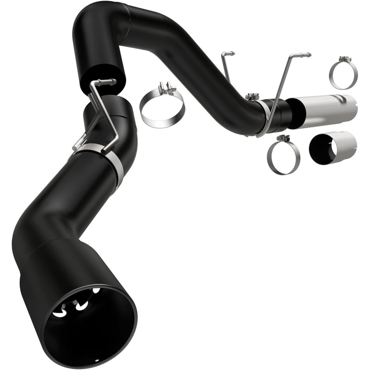 Black DPF Series Diesel 5in. Filter-Back MagnaFlow Exhaust Products Exhaust System Kit AXOPROS
