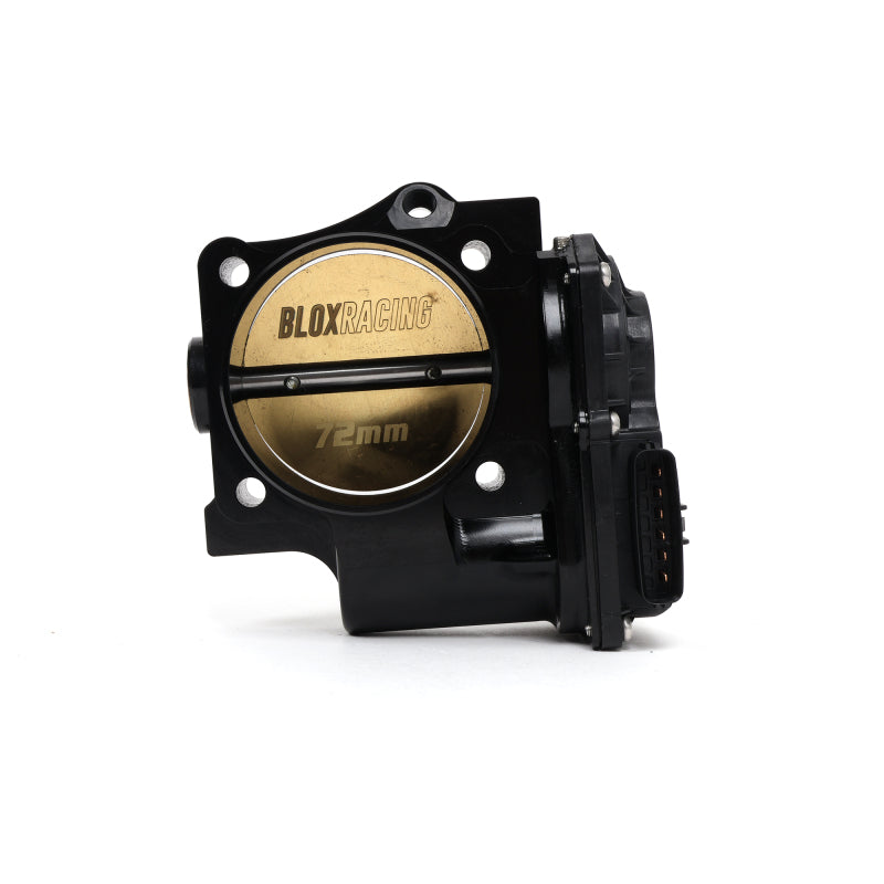 BLOX Racing 06-11 Honda Civic Si DBW 72mm Billet Throttle Body - Black BLOX Racing Throttle Bodies AXOPROS