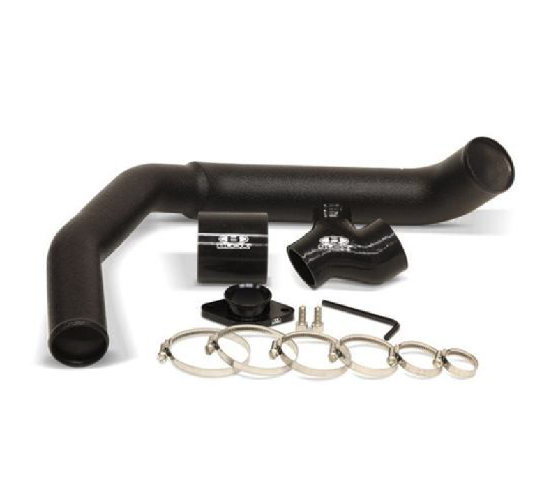 BLOX Racing 15-19 Subaru WRX FA20DIT Black Charge Pipe Kit BLOX Racing Intercooler Pipe Kits  AXOPROS