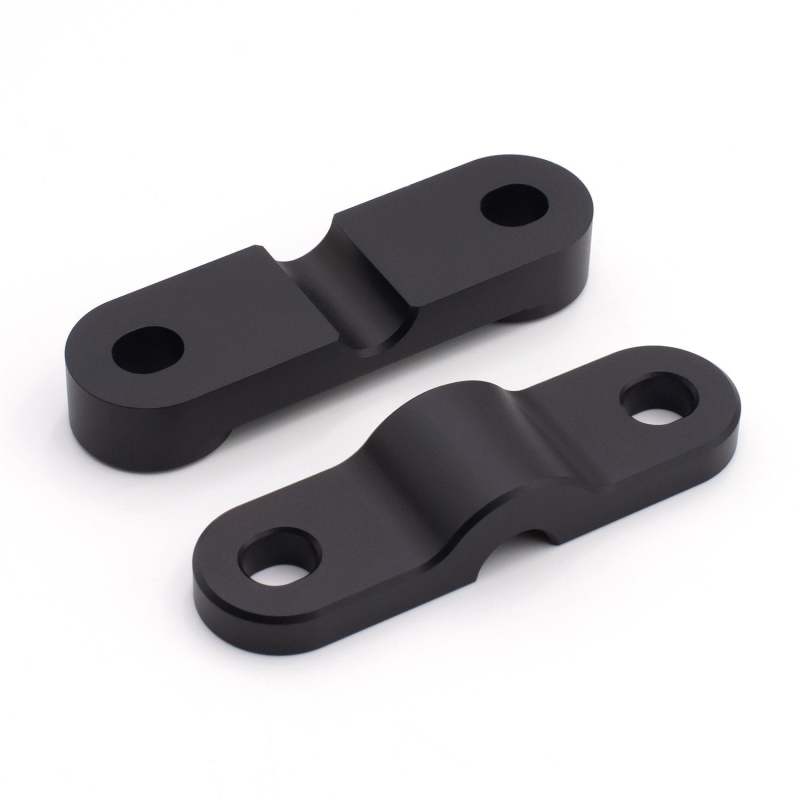 BLOX Racing 2-Pc Solid Shifter Bushing Kit Rear - Civic Integra - Black BLOX Racing Shifter Bushings AXOPROS