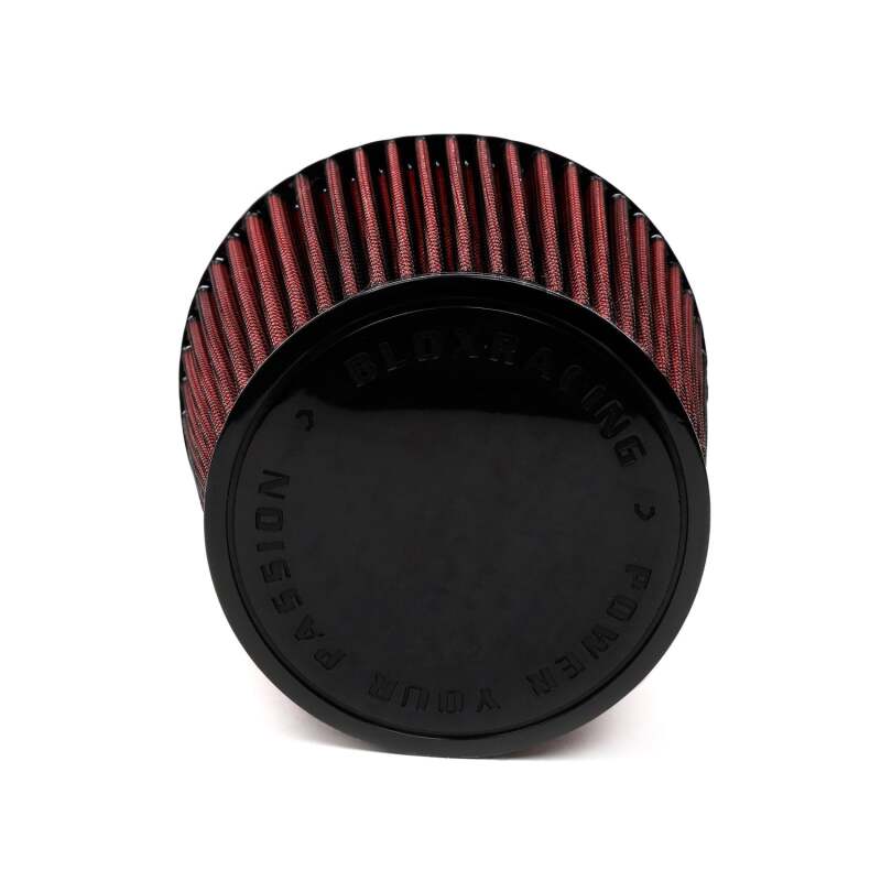 BLOX Racing Performance Filter Kit w/ 4.0inch Velocity Stack Air Filter and 4.0inch Silicone Hose BLOX Racing Air Filters - Direct Fit AXOPROS