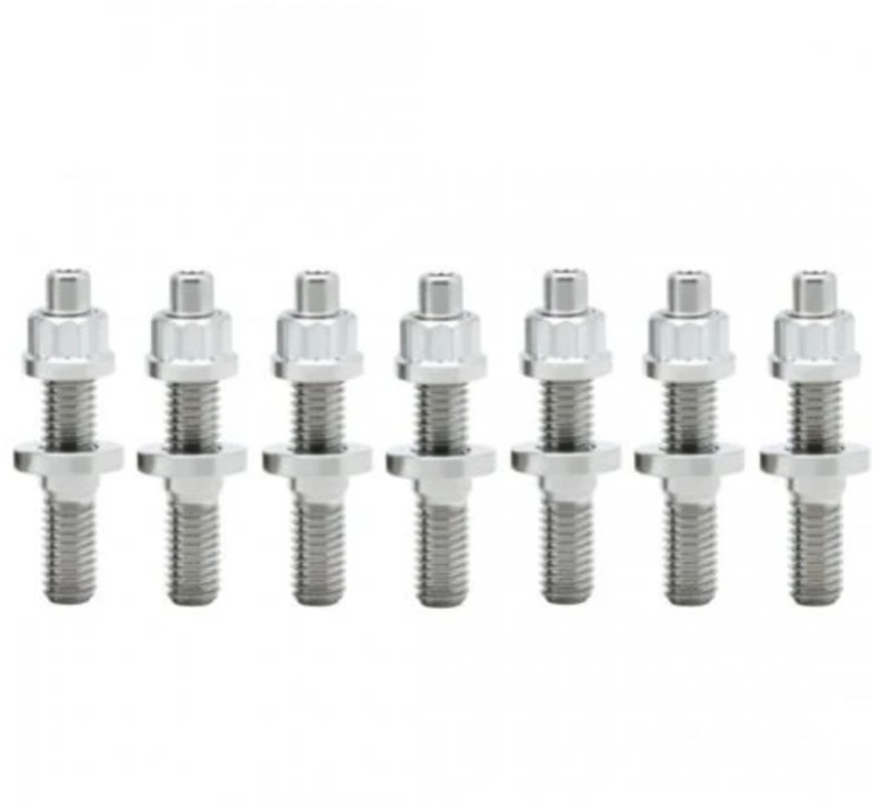 BLOX Racing SUS303 Stainless Steel Exhaust Manifold Stud Kit M8 x 1.25mm 45mm in Length - 9-piece BLOX Racing Hardware Kits - Other AXOPROS