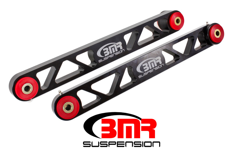 BMR 05-14 S197 Mustang Billet Aluminum Lower Control Arms (Polyurethane) - Black Anodized BMR Suspension Control Arms AXOPROS