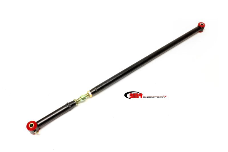 BMR 05-14 S197 Mustang On-Car Adj. Panhard Rod (Polyurethane) - Black Hammertone BMR Suspension Panhard Bars AXOPROS
