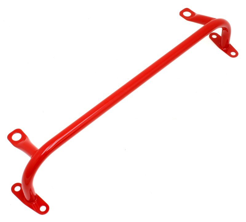 BMR 05-14 S197 Mustang Radiator Support w/o Sway Bar Mount - Red BMR Suspension Radiator Stays AXOPROS