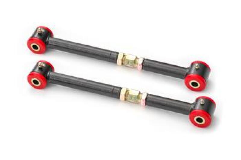 BMR 08-14 Cadillac CTS-V Rear Adjustable Toe Rod w/ Poly Bushings - Black - AXOPROS