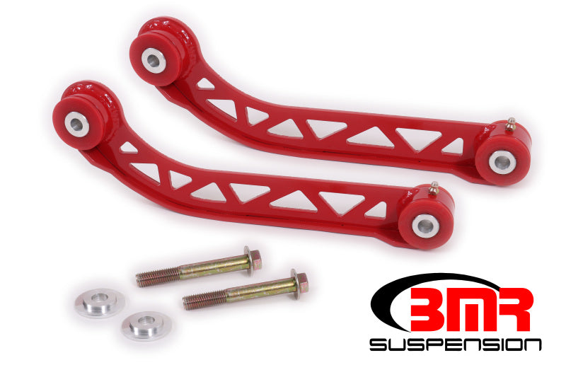 BMR 08-17 Challenger Non-Adj. Upper Control Arms (Polyurethane) - Red BMR Suspension Control Arms AXOPROS