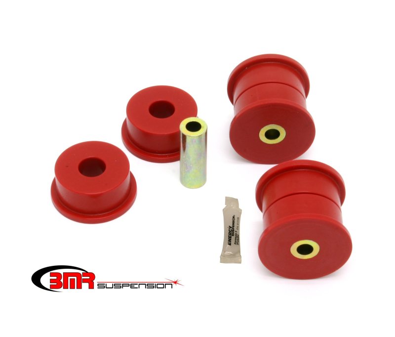 BMR 10-15 5th Gen Camaro Pro Version Differential Mount Bushing Kit (Polyurethane) - Red BMR Suspension Differential Bushings  AXOPROS