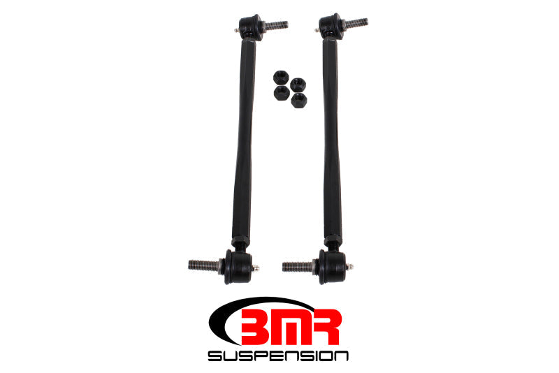 BMR 12-15 5th Gen Camaro Front Sway Bar End Link Kit - Black BMR Suspension Suspension Arms & Components AXOPROS