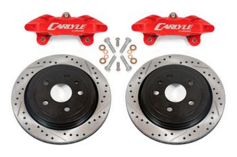 BMR 14-19 Chevrolet Corvette Brake Kit For 15in Conversion Drilled And Slotted Rotors/Red Calipers BMR Suspension Brake Master Cylinder AXOPROS