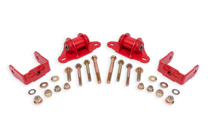 BMR 14-19 Chevrolet Corvette Polyurethane Transmission/Differential Mount - Red BMR Suspension Differential Bushings AXOPROS