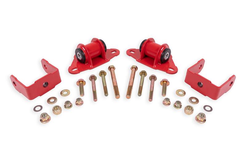 BMR 14-19 Chevrolet Corvette Transmission/Differential Mount - Red BMR Suspension Differential Bushings AXOPROS