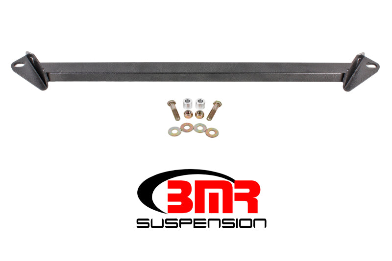 BMR 15-17 S550 Mustang Front 2-Point Subframe Chassis Brace - Black Hammertone BMR Suspension Chassis Bracing AXOPROS