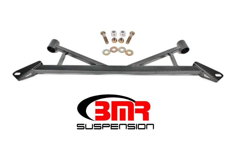 BMR 15-17 S550 Mustang Front 4-Point Subframe Chassis Brace - Black Hammertone BMR Suspension Chassis Bracing  AXOPROS