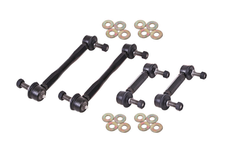 BMR 15-17 S550 Mustang Front and Rear Sway Bar End Link Kit - Black BMR Suspension Suspension Arms & Components AXOPROS