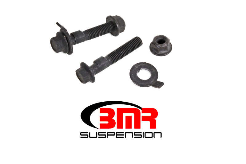 BMR 15-17 S550 Mustang Front Camber Bolts (2.5 Degree Offset) - Black BMR Suspension Camber Kits  AXOPROS