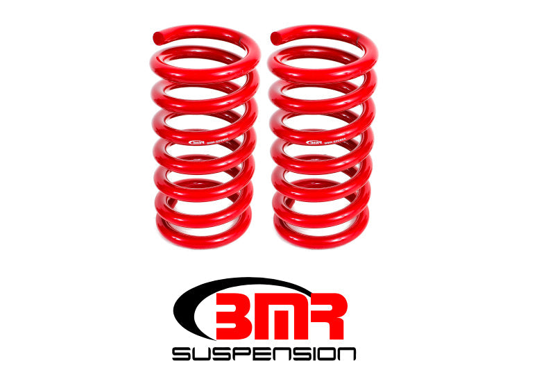 BMR 15-17 S550 Mustang Rear Drag Version Lowering Springs - Red BMR Suspension Lowering Springs AXOPROS