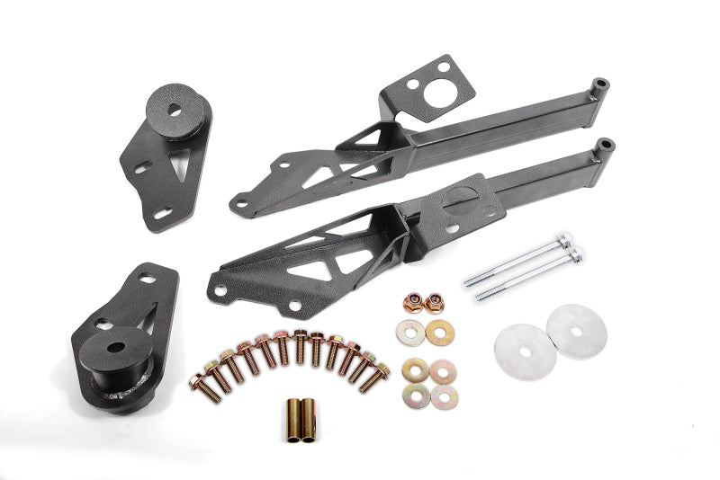 BMR 15-18 Ford Mustang S550 IRS Subframe Support Brace (Black Hammertone) BMR Suspension Chassis Bracing  AXOPROS