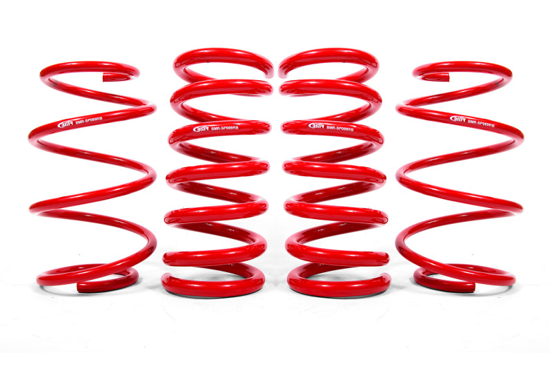 BMR 15-20 Ford Mustang S550 Lowering Spring Kit (Set Of 4) - Red BMR Suspension Lowering Springs AXOPROS