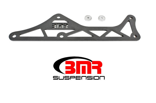 BMR 16-17 6th Gen Camaro Aluminum Driveshaft Tunnel Brace - Black Hammertone BMR Suspension Chassis Bracing  AXOPROS