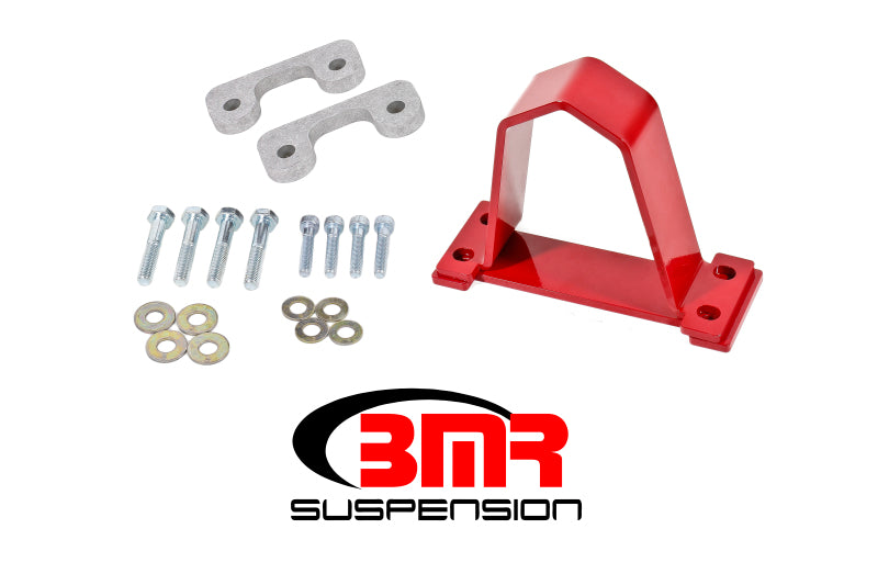 BMR 16-17 6th Gen Camaro Front Driveshaft Safety Loop - Red BMR Suspension Driveshaft Loops  AXOPROS