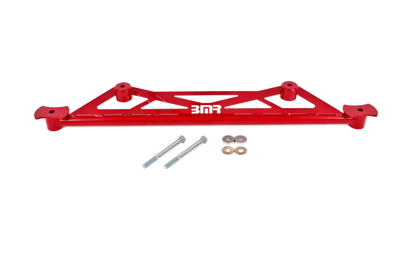 BMR 16-17 6th Gen Camaro Rear Of Rear Cradle Brace - Red BMR Suspension Chassis Bracing  AXOPROS