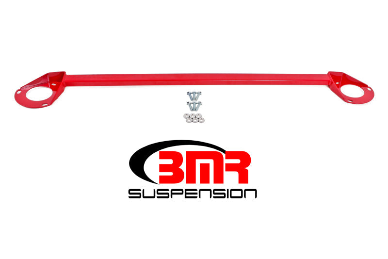 BMR 16-17 6th Gen Camaro V8 Only Front Strut Tower Brace - Red BMR Suspension Strut Bars AXOPROS