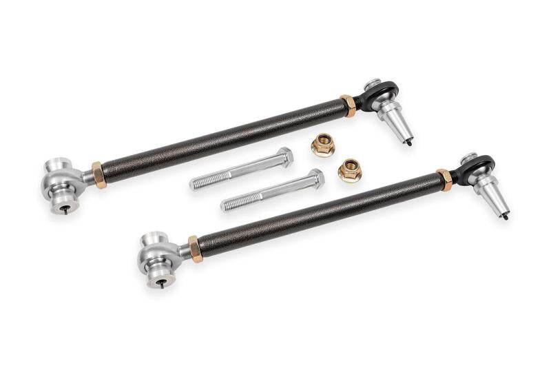 BMR 16-24 Chevrolet Camaro Double Adj. Front Lower Control Arms w/ Rod Ends - Black Hammertone BMR Suspension Control Arms AXOPROS