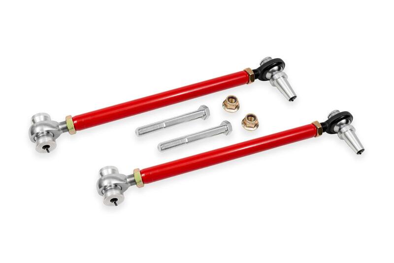 BMR 16-24 Chevrolet Camaro Double Adj. Front Lower Control Arms w/ Rod Ends - Red BMR Suspension Control Arms AXOPROS