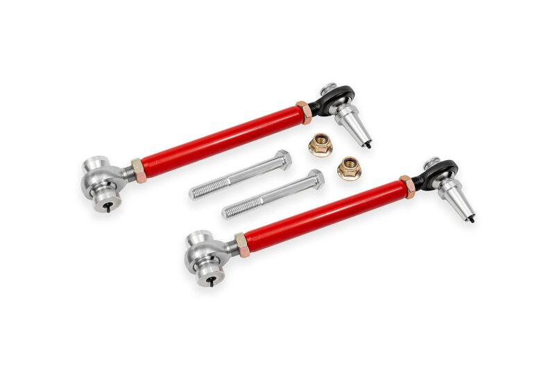 BMR 16-24 Chevy Camaro Front Double Adjustable Lower Control Arms - Rear - Red BMR Suspension Control Arms AXOPROS