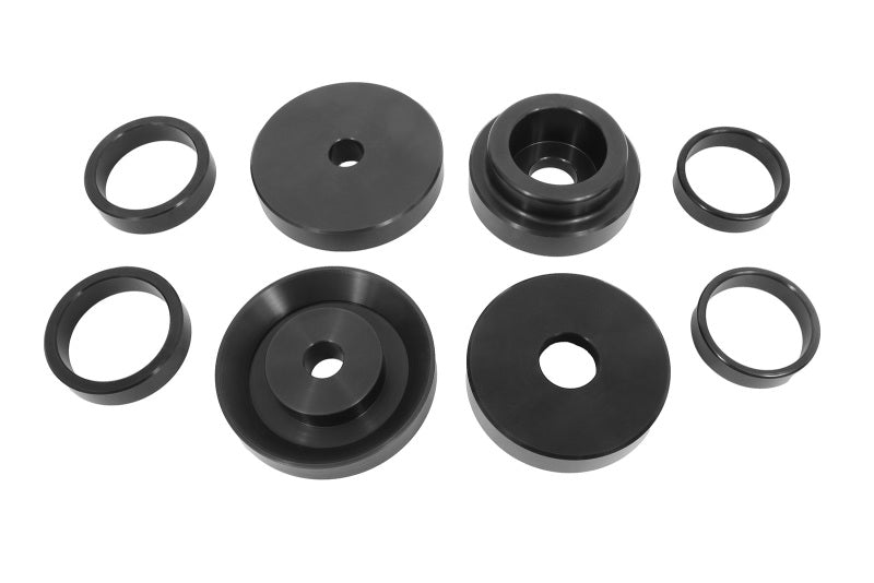 BMR 2008-2018 Challenger Rear Cradle Lockout Bushing Kit - Black Anodized BMR Suspension Chassis Bracing  AXOPROS