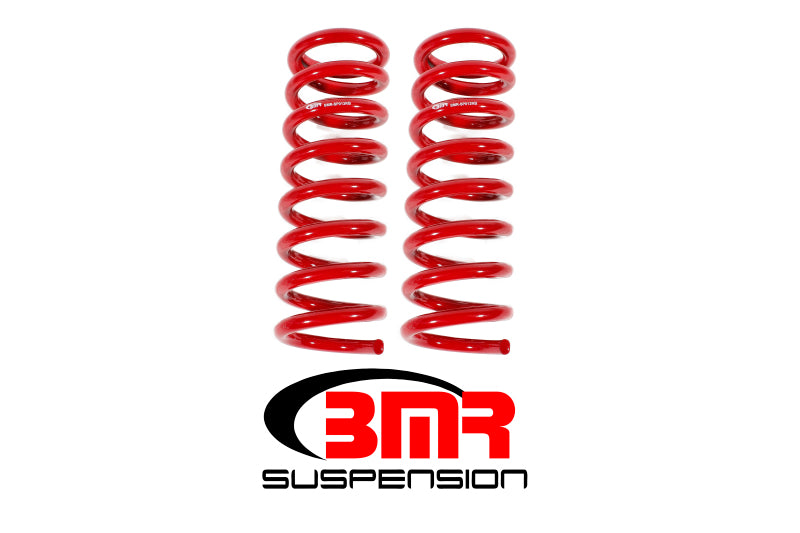 BMR 64-72 A-Body Front Lowering Springs - Red BMR Suspension Lowering Springs  AXOPROS
