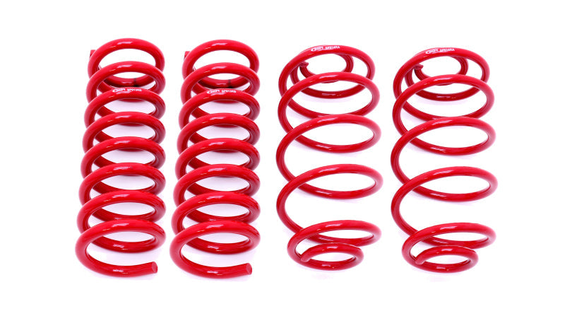 BMR 67-72 A-Body Lowering Spring Kit (Set Of 4) - Red BMR Suspension Lowering Springs AXOPROS