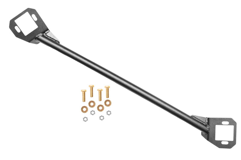 BMR 78-87 G-Body Rear Shock Tower Brace - Black Hammertone BMR Suspension Strut Bars AXOPROS