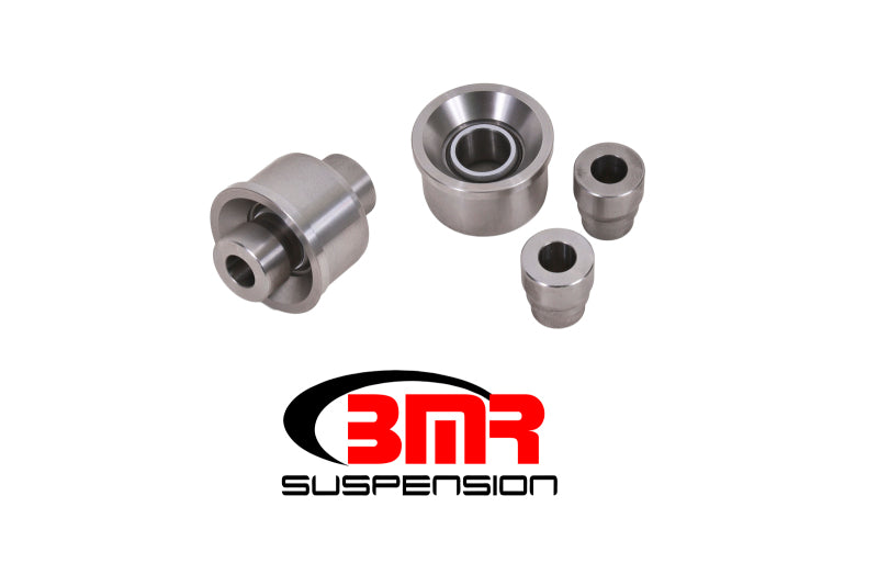 BMR 79-04 Ford Mustang 8.8in Differential Bearing Kit Spherical Bearings Stainless Steel Housing BMR Suspension Differential Bushings AXOPROS