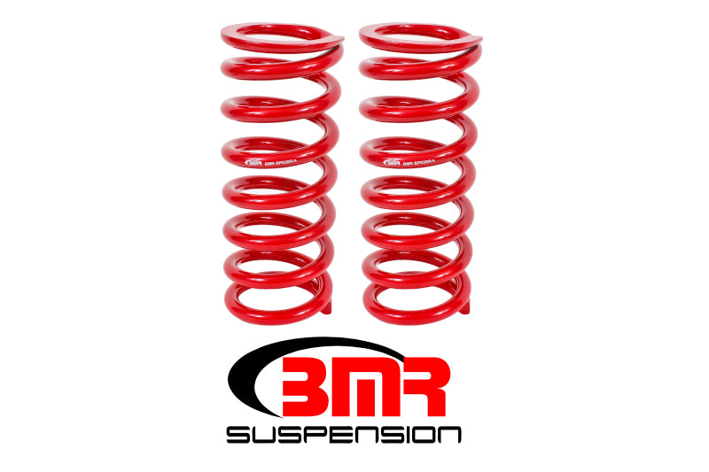 BMR 79-04 Fox Mustang Front Lowering Springs - Red BMR Suspension Lowering Springs  AXOPROS