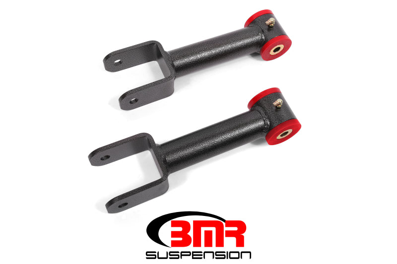BMR 79-04 Fox Mustang Non-Adj. Upper Control Arms (Polyurethane) - Black Hammertone BMR Suspension Control Arms AXOPROS