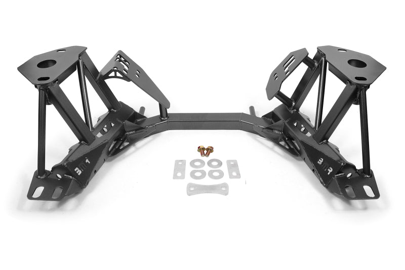 BMR 79-95 Ford Mustang K-Member Premium Version w/Spring Perches - Black Hammertone BMR Suspension Crossmembers AXOPROS