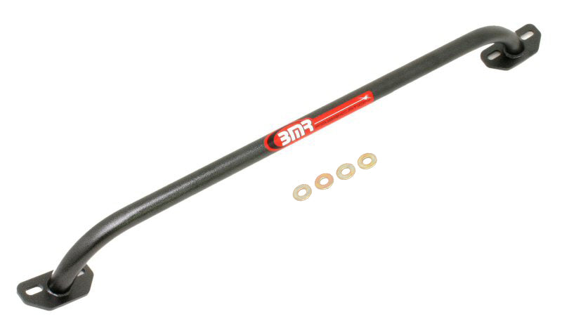 BMR 93-02 F-Body V8 Shock Tower Brace - Black Hammertone BMR Suspension Strut Bars  AXOPROS