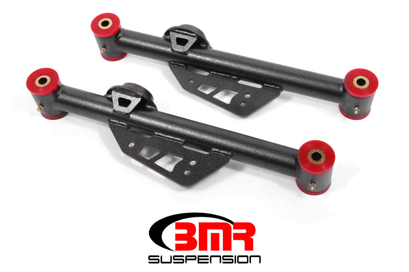 BMR 99-04 Mustang Non-Adj. Lower Control Arms (Polyurethane) - Black Hammertone BMR Suspension Control Arms AXOPROS