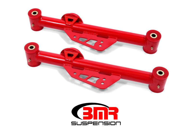 BMR 99-04 Mustang Non-Adj. Lower Control Arms (Polyurethane) - Red BMR Suspension Control Arms AXOPROS