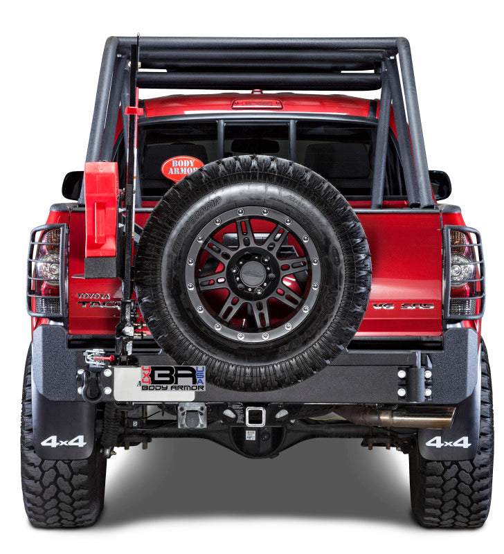 Body Armor 4x4 05-15 Toyota Tacoma Pro Series Tire Carrier Fits TC-2961 Only Body Armor 4x4 Spare Tire Carriers AXOPROS