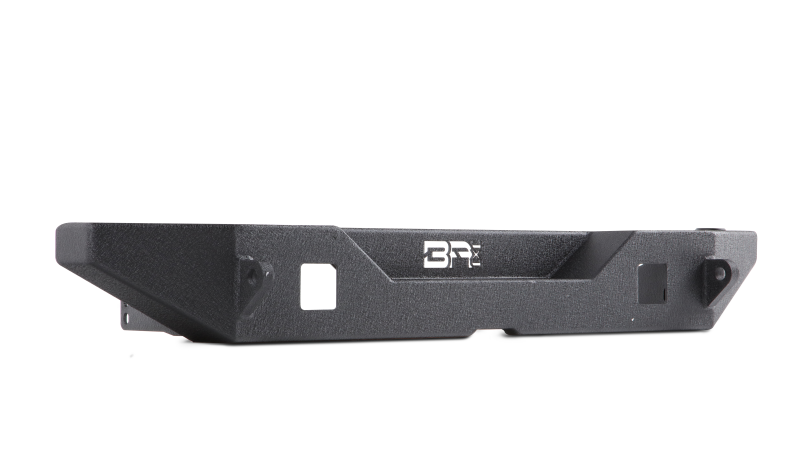 Body Armor 4x4 07-18 Jeep Wrangler JK Full Width Rear Bumper w/ Tire Carrier Mount Body Armor 4x4 Bumpers - Steel AXOPROS