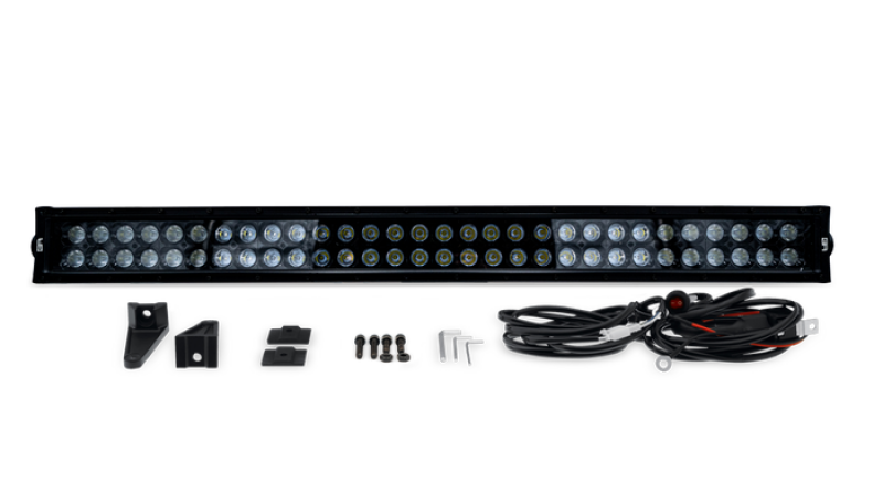 Body Armor 4x4 20in Blackout LED Light Bar Combo Beam with Wiring Harness Body Armor 4x4 Light Bars & Cubes AXOPROS
